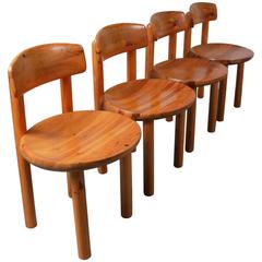 Used Set of Four Dining Chairs by Rainer Daumiller for Hirtshals Sawmill, Denmark