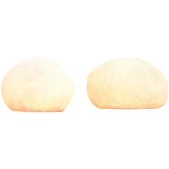 Pair of Early Dorra Rock Shaped Lamp by A. Cazenave for Atelier A 12