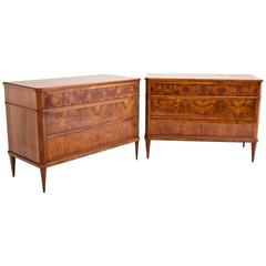 Biedermeier Chests of Drawers, Italy, circa 1840