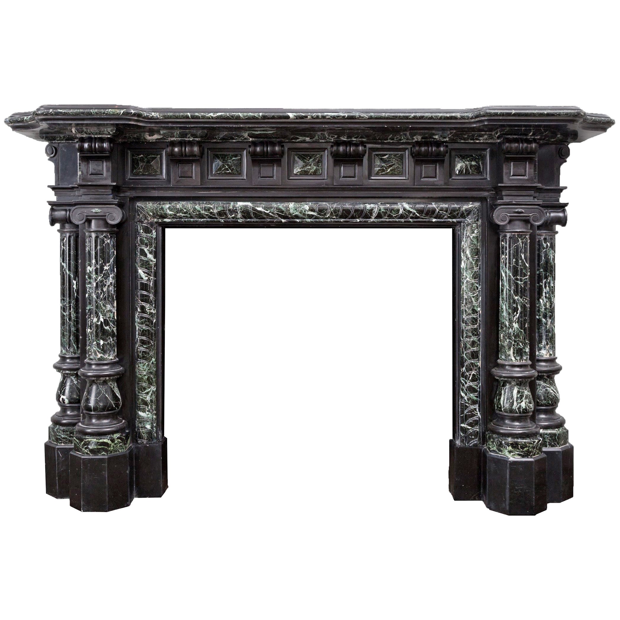 Gothic Marble Mantelpiece For Sale at 1stDibs