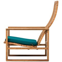 Børge Mogensen Easy Chair Model BM-2254 by Fredericia Stolefabrik in Denmark 4