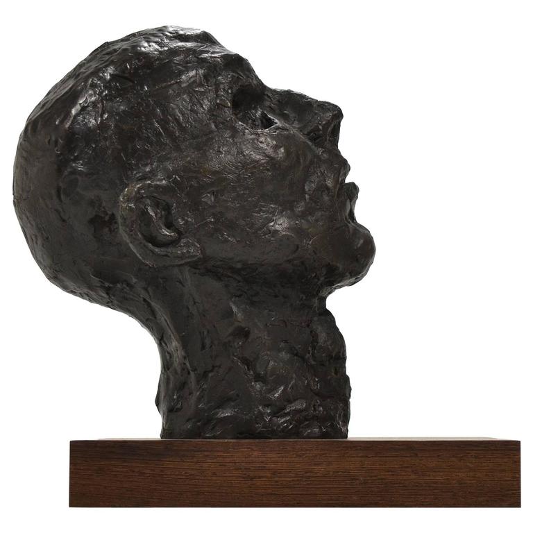 Bronze Bust or Head Sculpture For Sale at 1stdibs