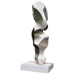 Monumental "Petit Glace" Stainless Steel Sculpture by Jon Krawczyk, 2015 8