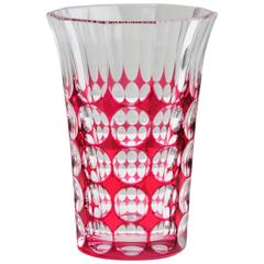 Cut-Glass Vase by Val Saint Lambert