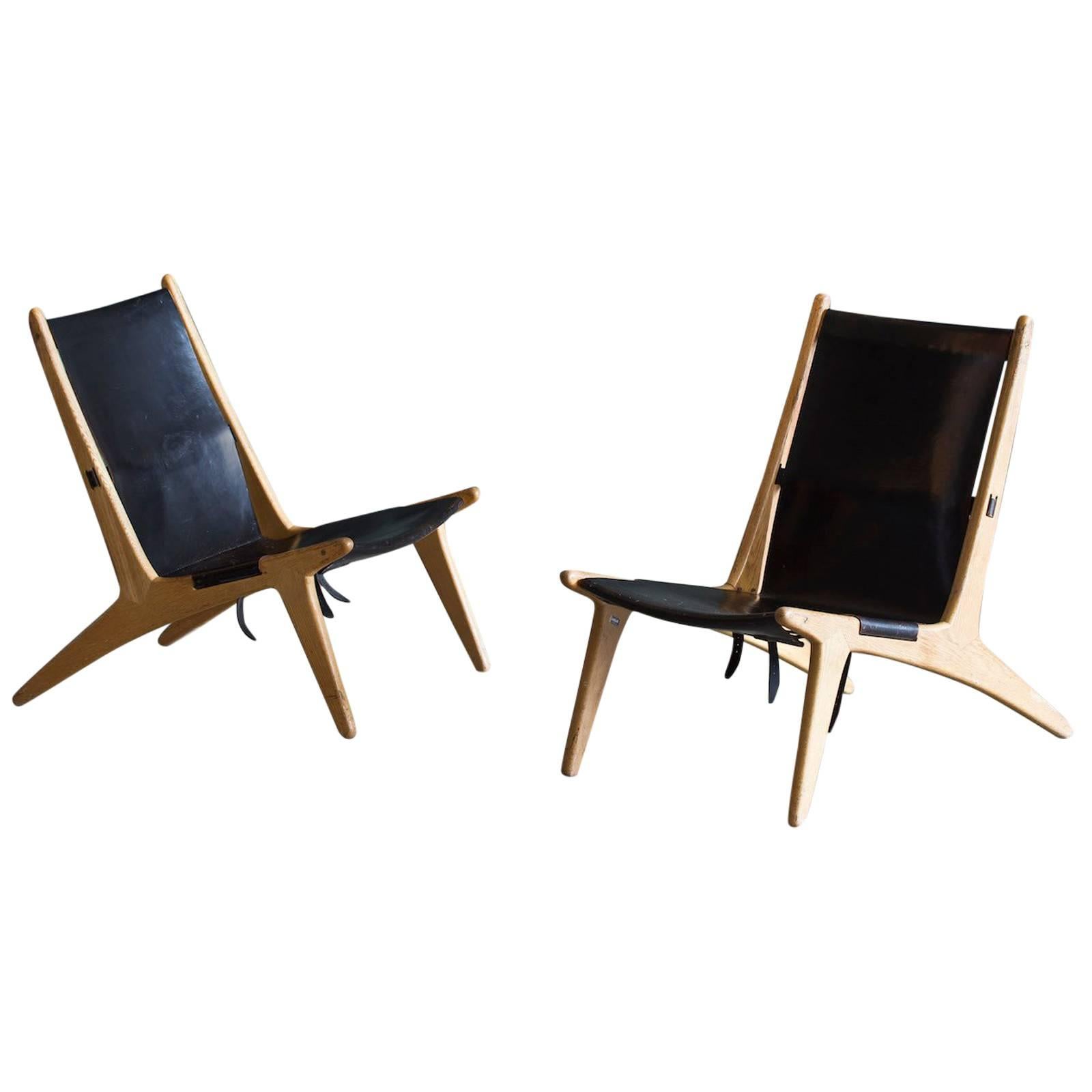 1950s Lounge Chairs by Uno & Osten Kristiansson For Sale