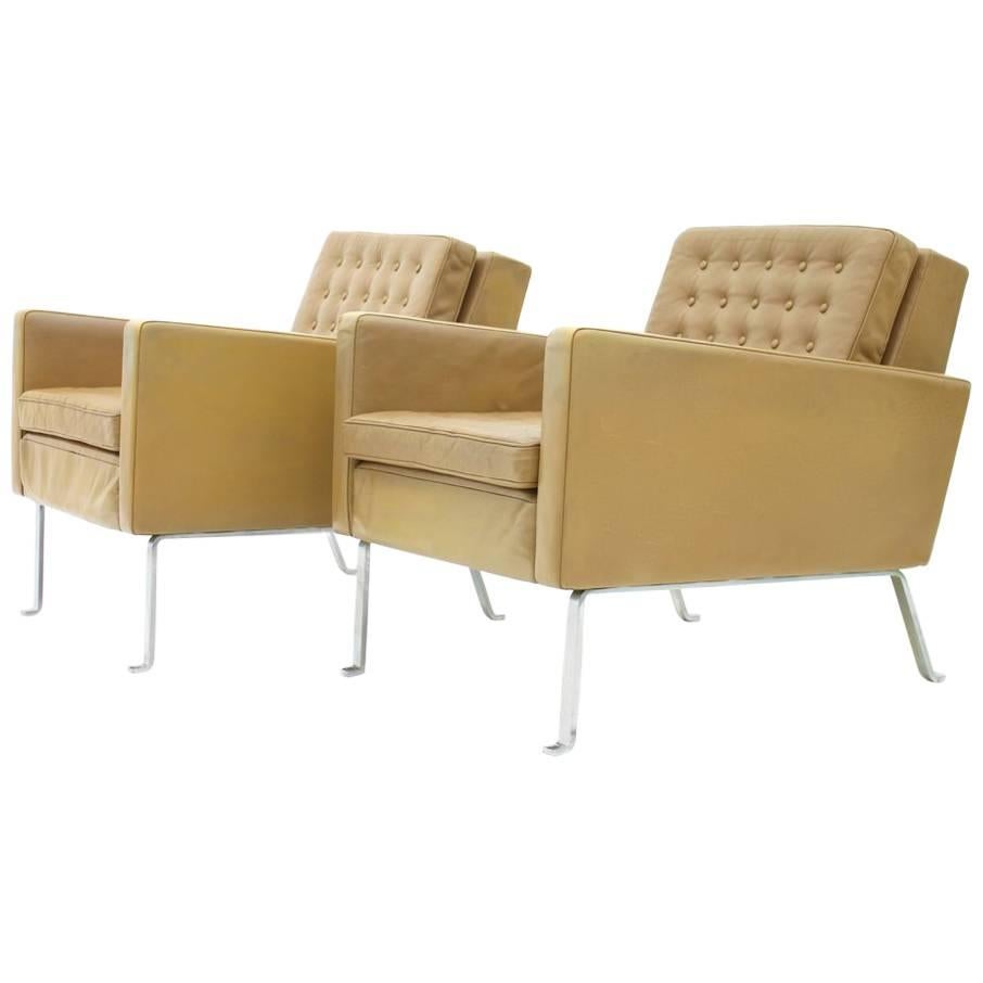 Rare Pair of Armchairs by Roland Rainer, Austria 1956 Model 460s