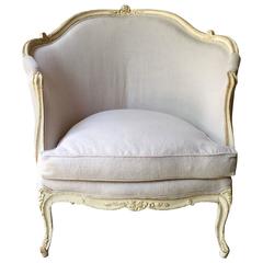 19th Century Louis XV Style Painted French Marquise