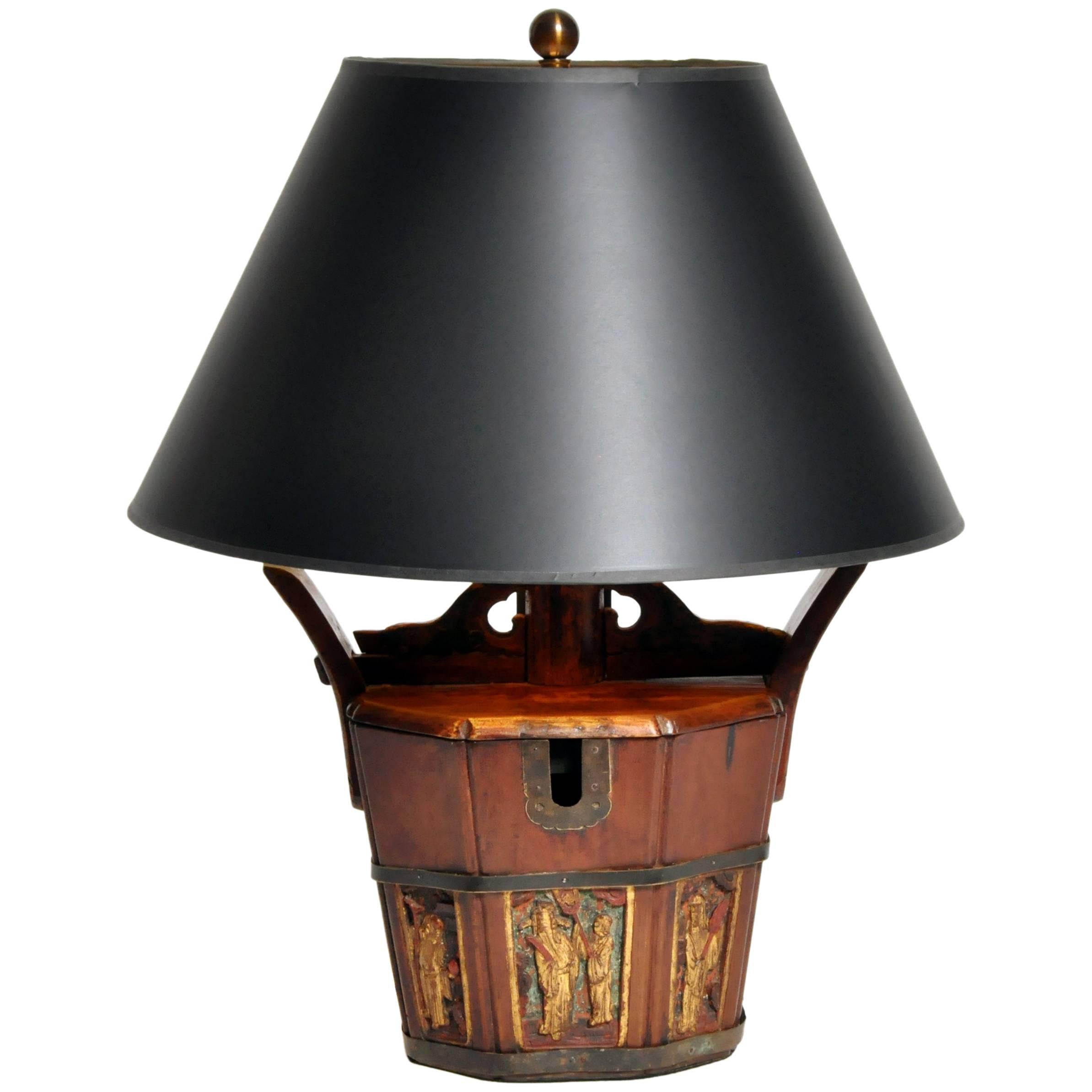 Chinese Tea Pot Lamp