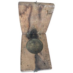 Antique 19th Century, Compass and Sundial Together