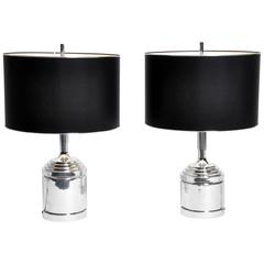 Pair of Hungarian Art Deco Table Lamps