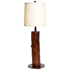 Reclaimed Banyan Wood Lamp 10