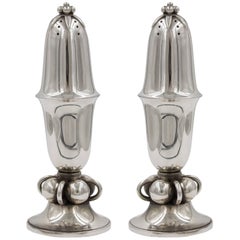 Antique Jensen Salt and Pepper Shakers