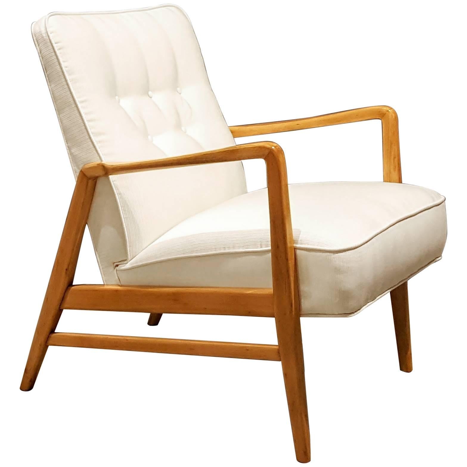 Early and Rare DUX Lounge Chair by Folke Olhsson for DUX, 1950s