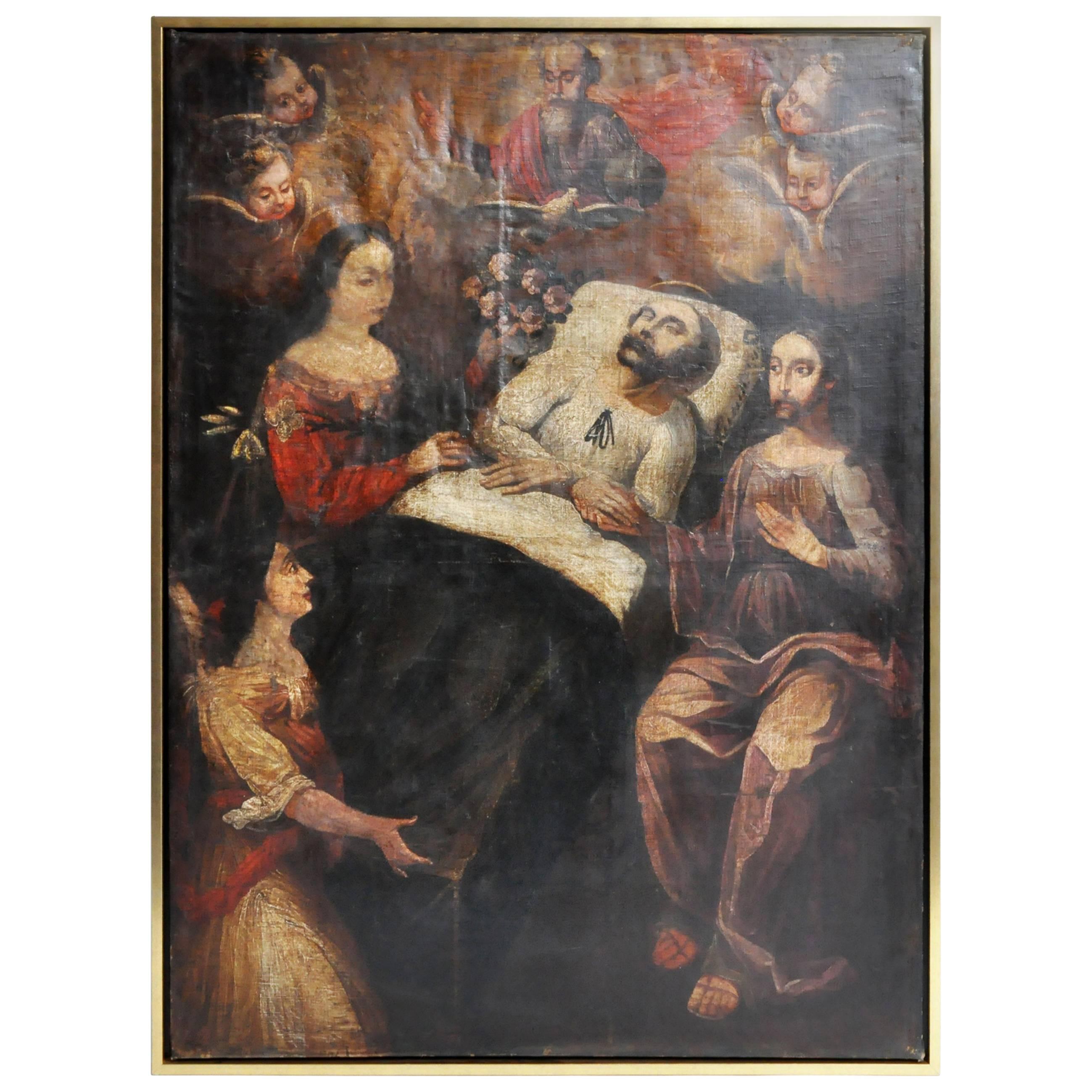 Death of St. Joseph Painting