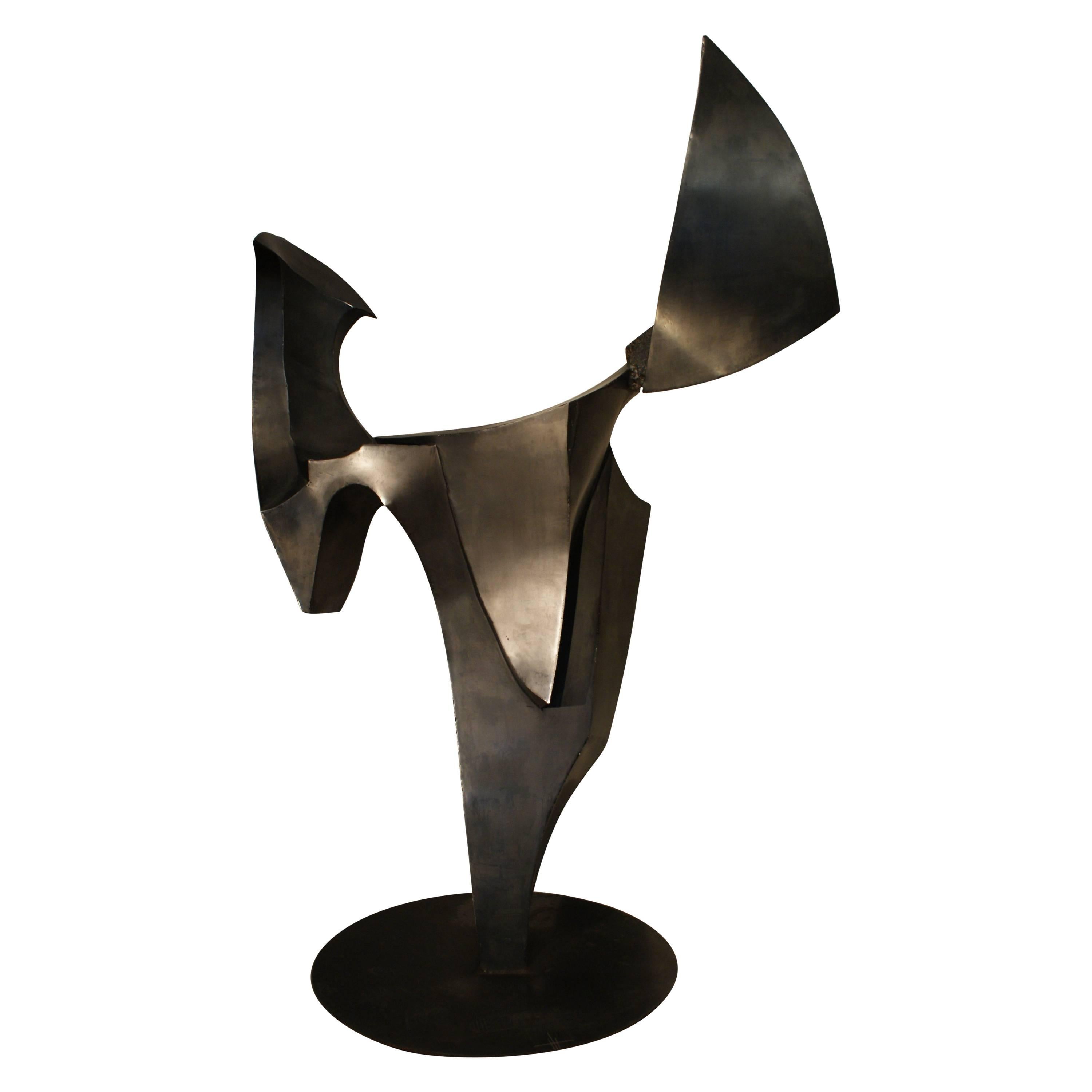 Cyrille Husson Toro Sculpture For Sale