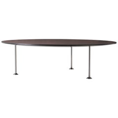 Godot Coffee Table, Round, MDF 
Mauve Linoleum, Custom Legs, Quickship