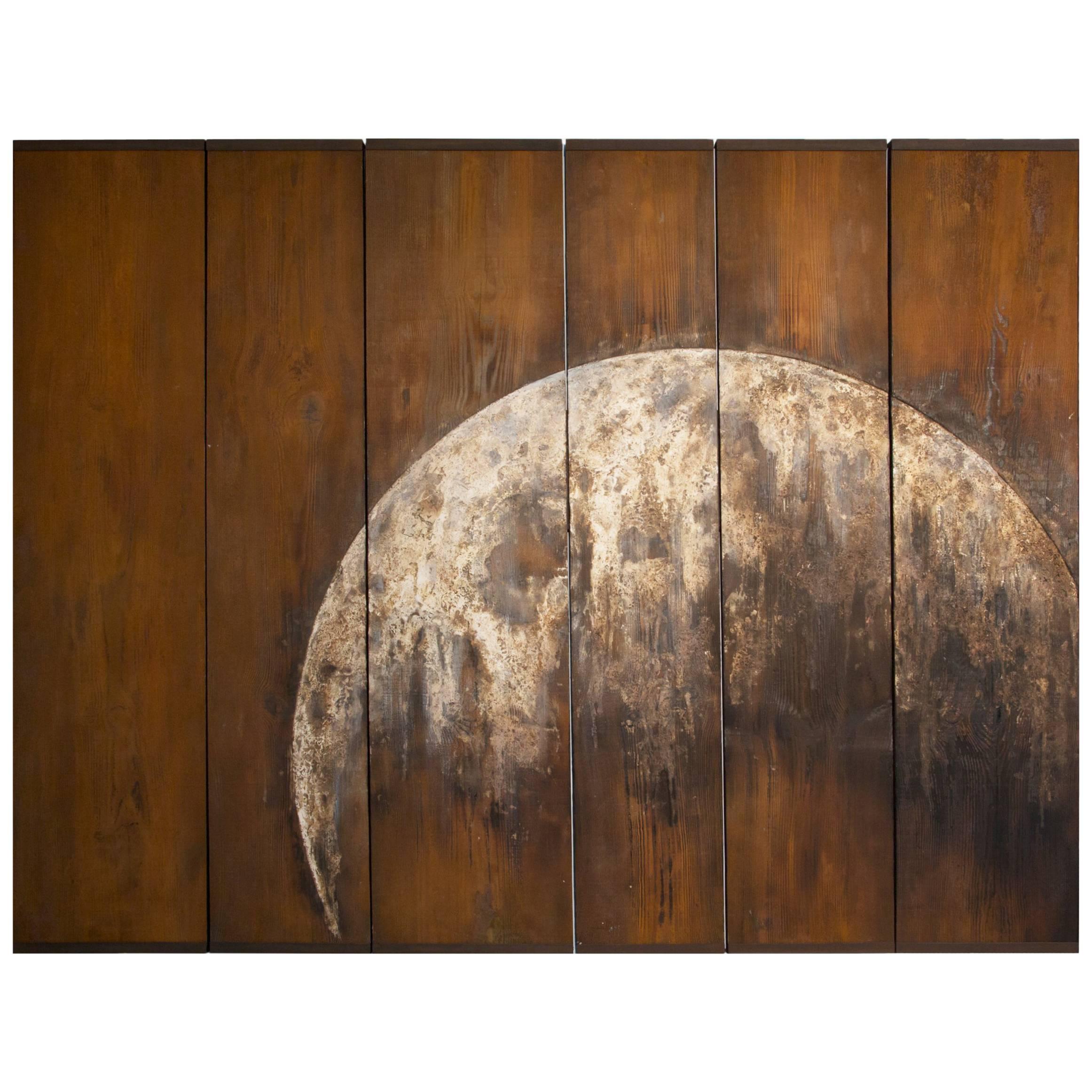 Moon Rise 'Homebound' by Tom Palmer, based on image taken from Apollo 15 mission