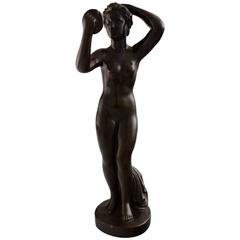 Just Andersen Figure. Naked Woman with Mirror
