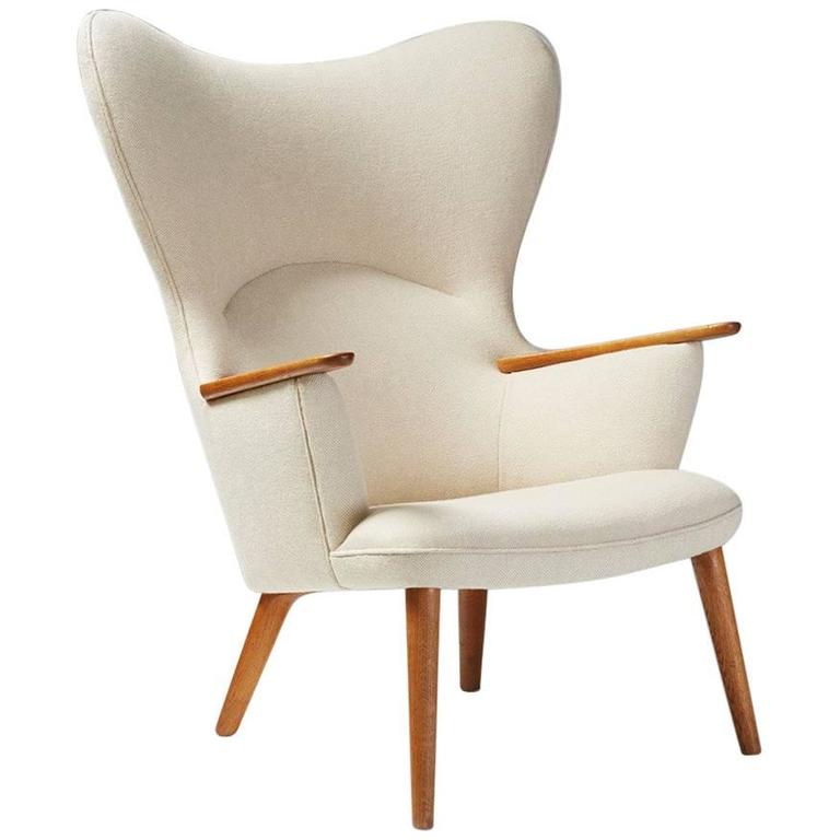 Hans J Wegner Ap 28 Mama Bear Chair 1954 At 1stdibs