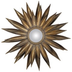 Gold Gilt French Sunburst Mirror