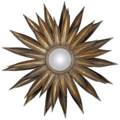 Gold Gilt French Sunburst Mirror 5