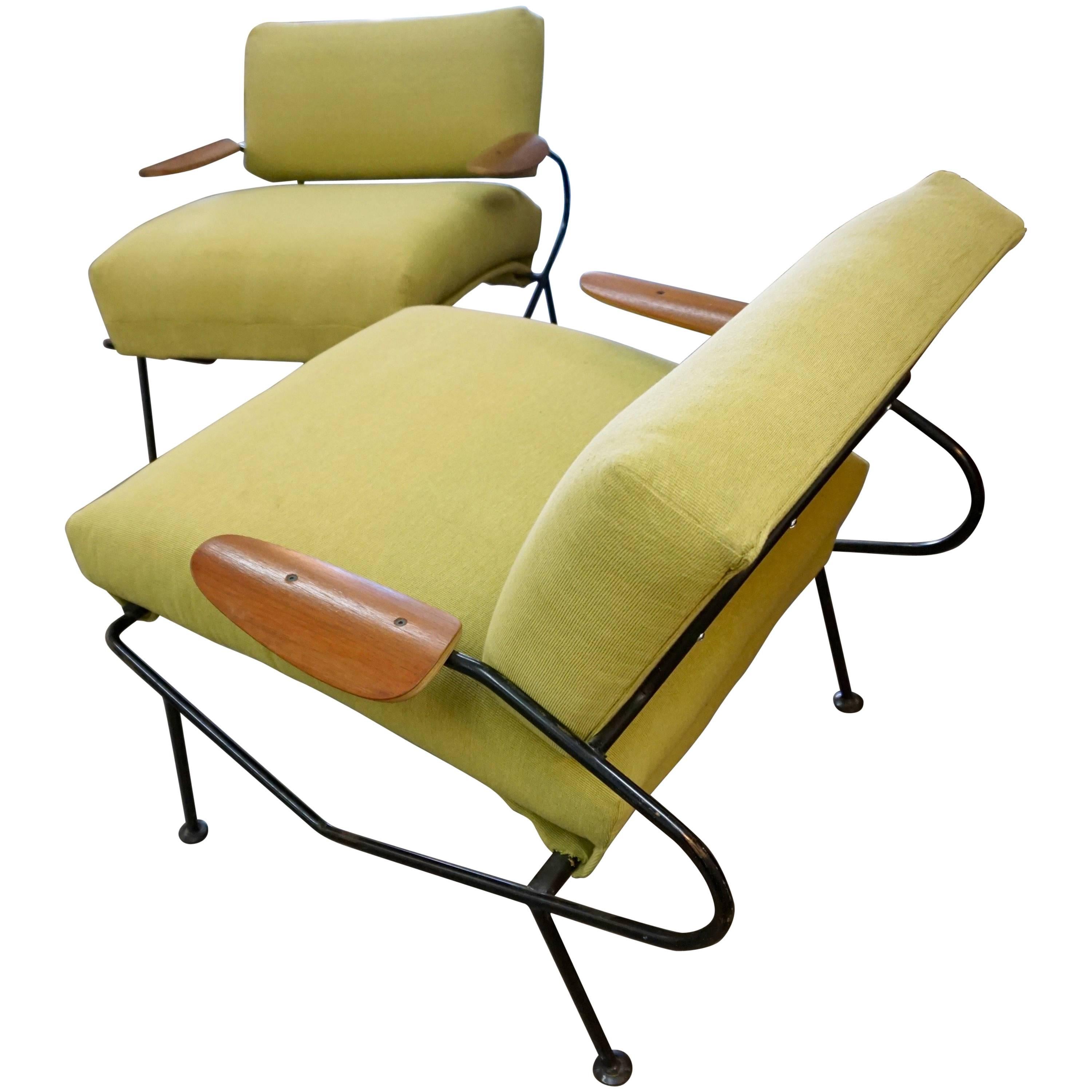 Pair of Lounge Chairs by Dan Johnson