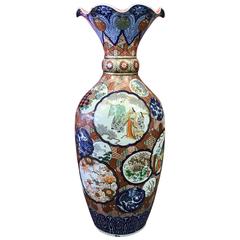 Antique Oversized Imari Vase