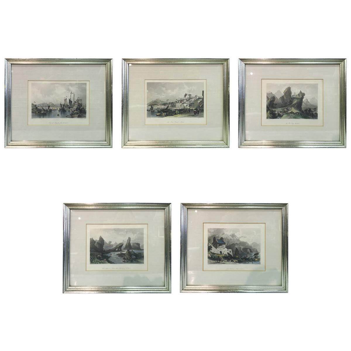 Thomas Allom Steel Engravings, Set of Six