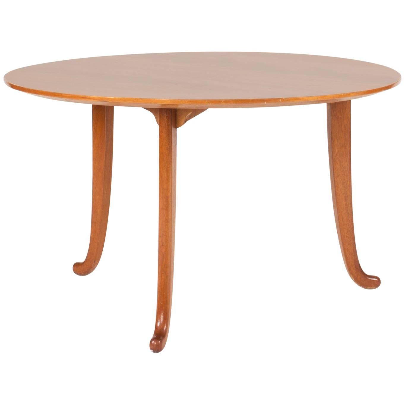 Midcentury Modern Mahogany Coffee Table by Josef Frank, Sweden, 1940s
