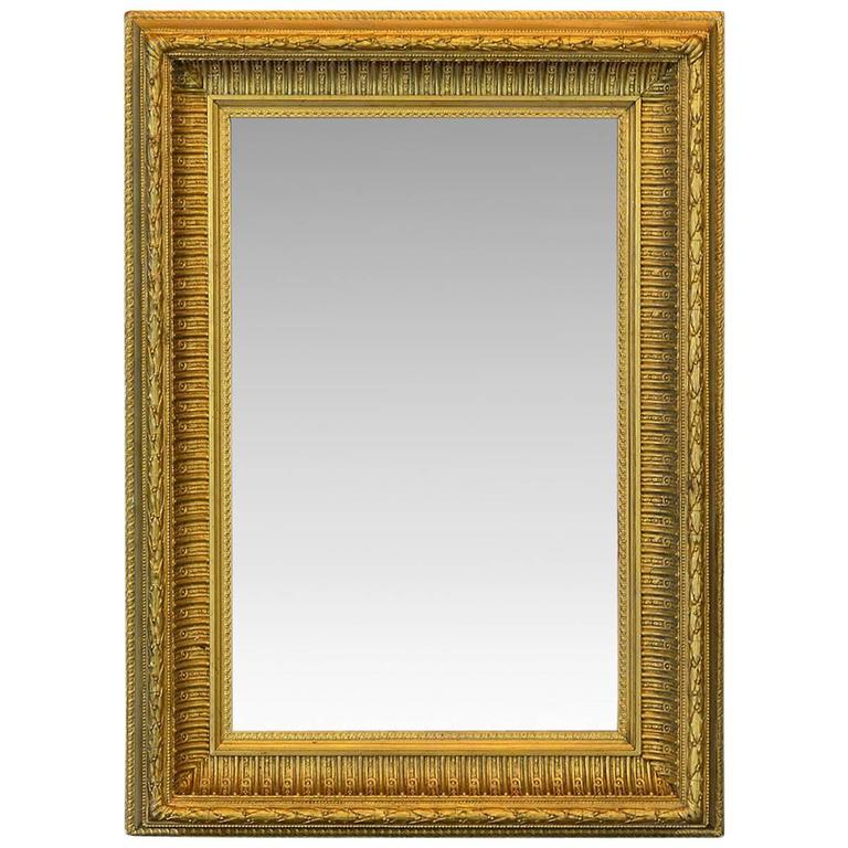 Victorian Wood and Gilt Antique Picture Frame, circa 1880 For Sale at