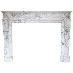 Antique Marble Fireplace mantel