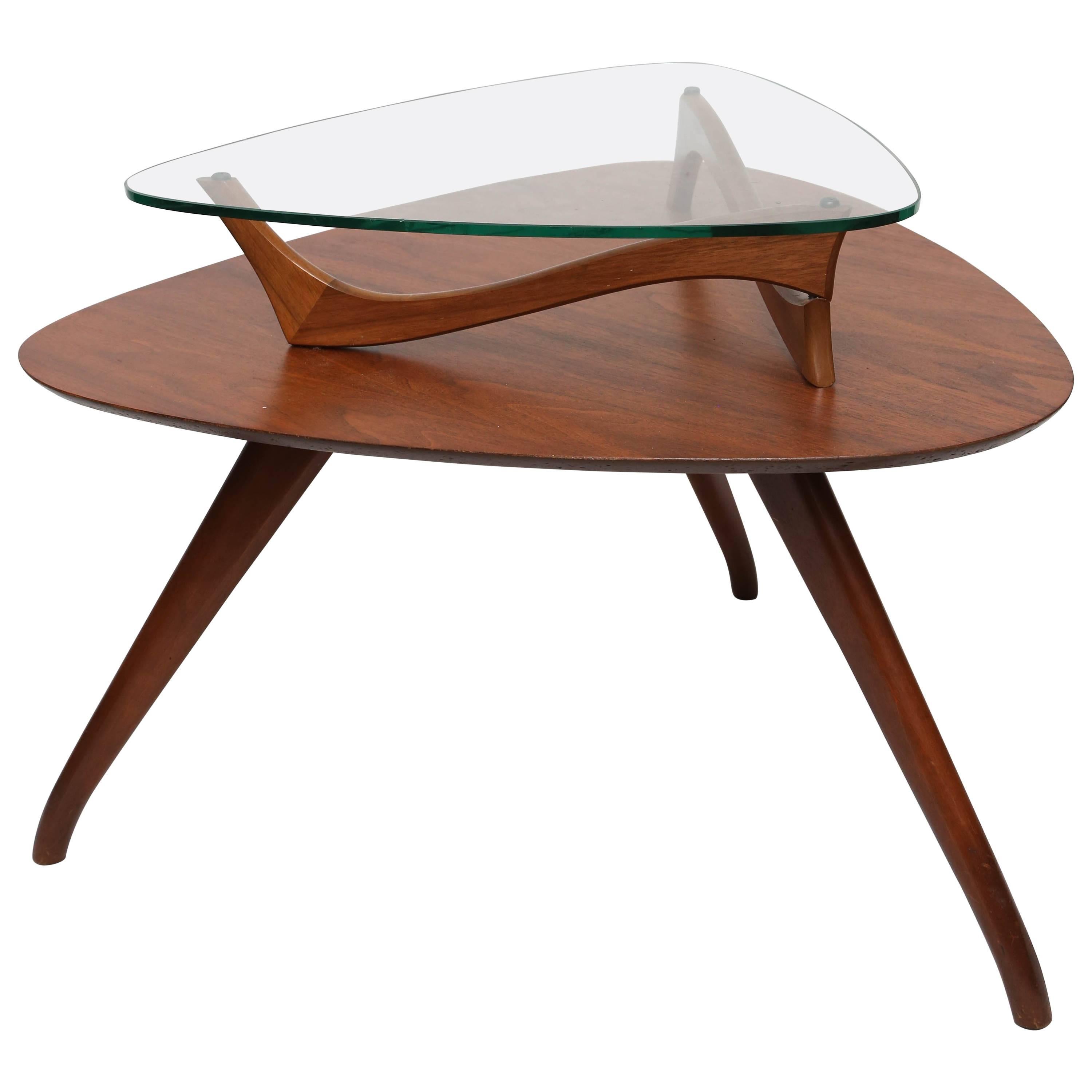 Mid Century Modern Side Table, 1960s, USA