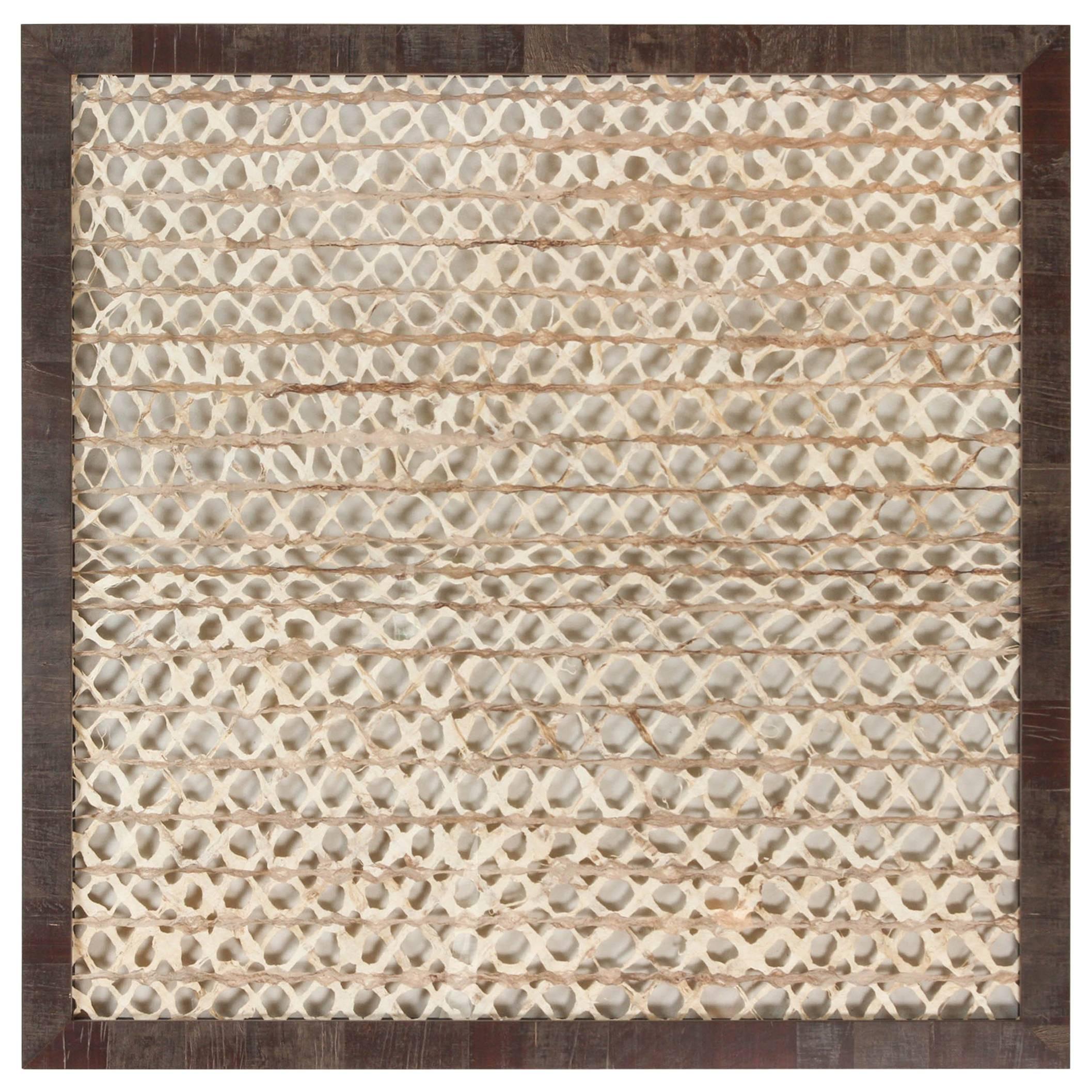 Framed Mexican Amate Bark Paper For Sale
