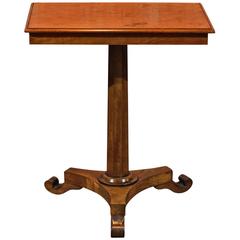 Antique Side Table, Regency Walnut, circa 1830
