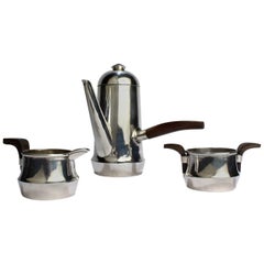 Vintage Hand-Wrought William Spratling Sterling Silver Espresso Coffee Demi Set