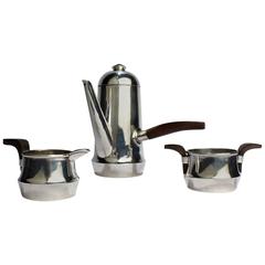 Vintage Hand-Wrought William Spratling Sterling Silver Espresso Coffee Demi Set 8