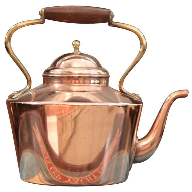 Antique Copper Kettle at 1stDibs