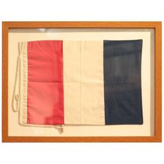 Shadowbox Frame of French Flag