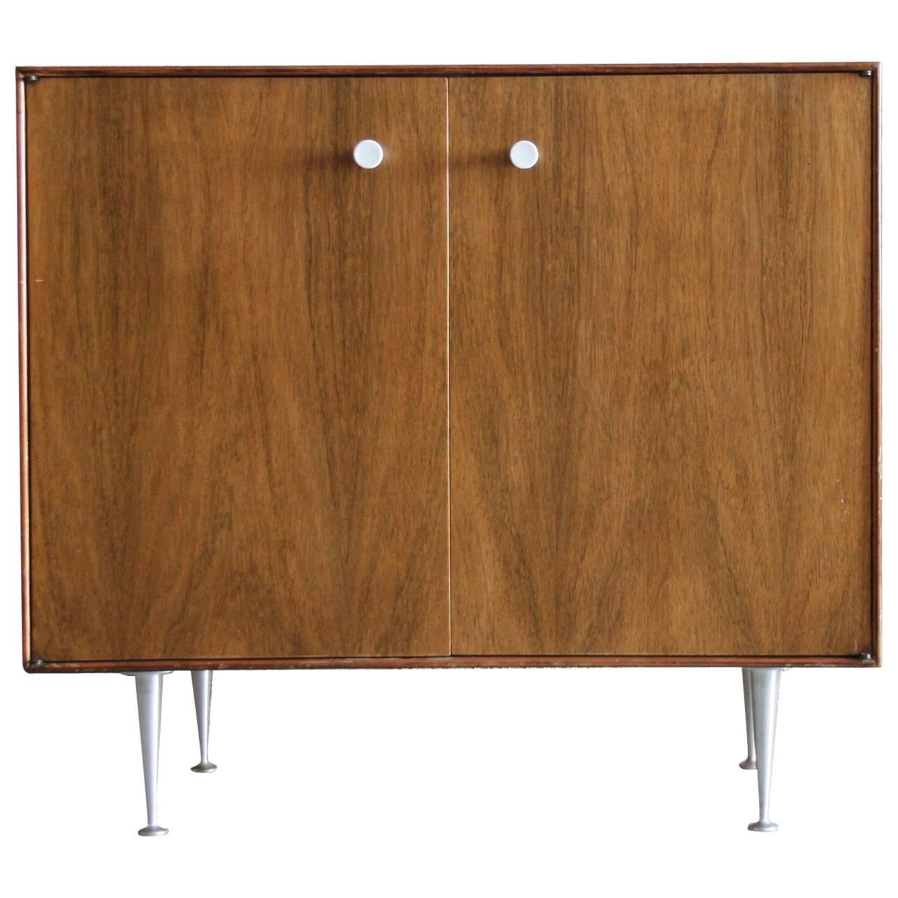 George Nelson for Herman Miller Rosewood Thin Edge Chest Cabinet Server