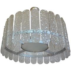 Italian Murano Glass Chandelier by Barovier 8