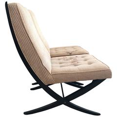 Pair of Elegant Scissor Chairs 9