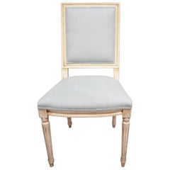 Louis XVI Style Square Back Dining Chair for Custom Order