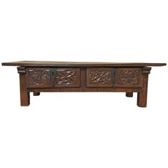 Antique Spanish Coffee Table, circa 1780