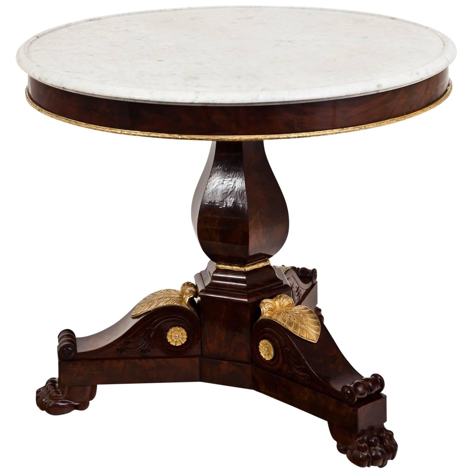 Charles X Salon Table, circa 1820
