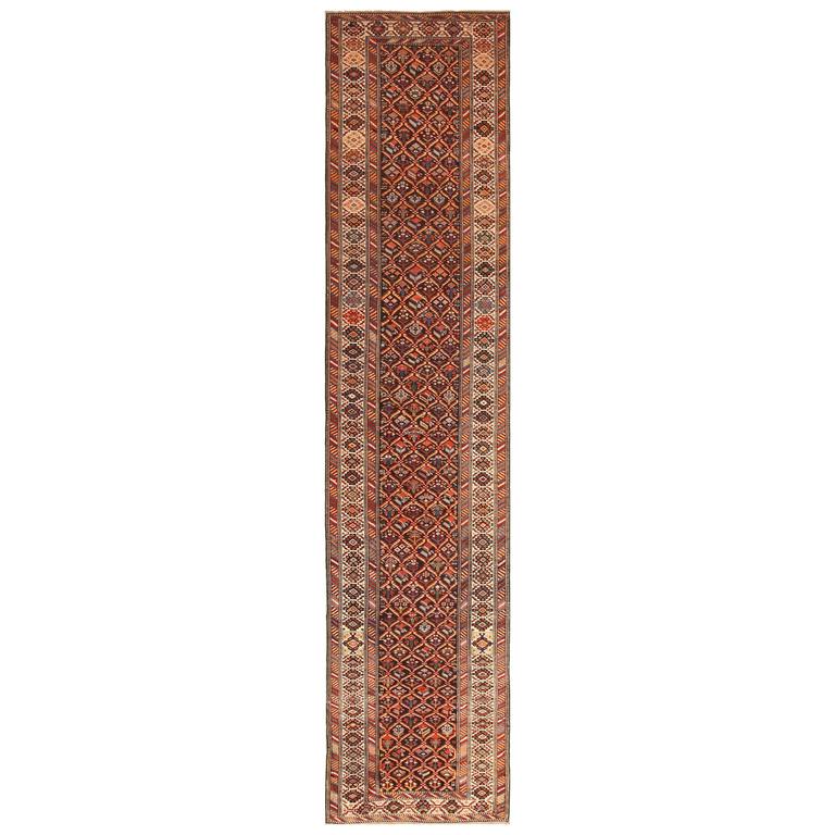 Antique Shirvan Caucasian Rug Runner at 1stDibs