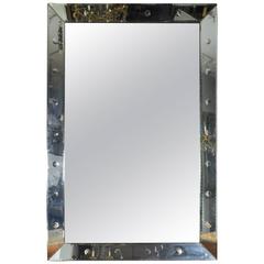 Large Mid-Century Modern Mirror 9