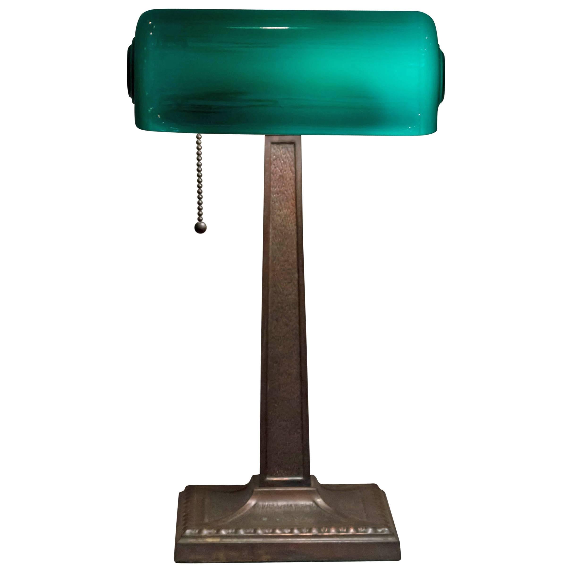 Banker's Desk Lamp by Verdelite