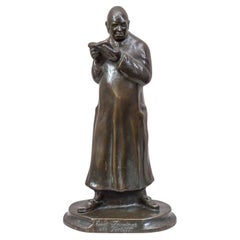 German Bronze Figure of Emil Jannings, Hollywood and Movie Interest