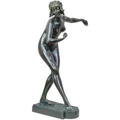 Französische Art-Déco-Bronze von Paul Phillipe:: 1870-1930