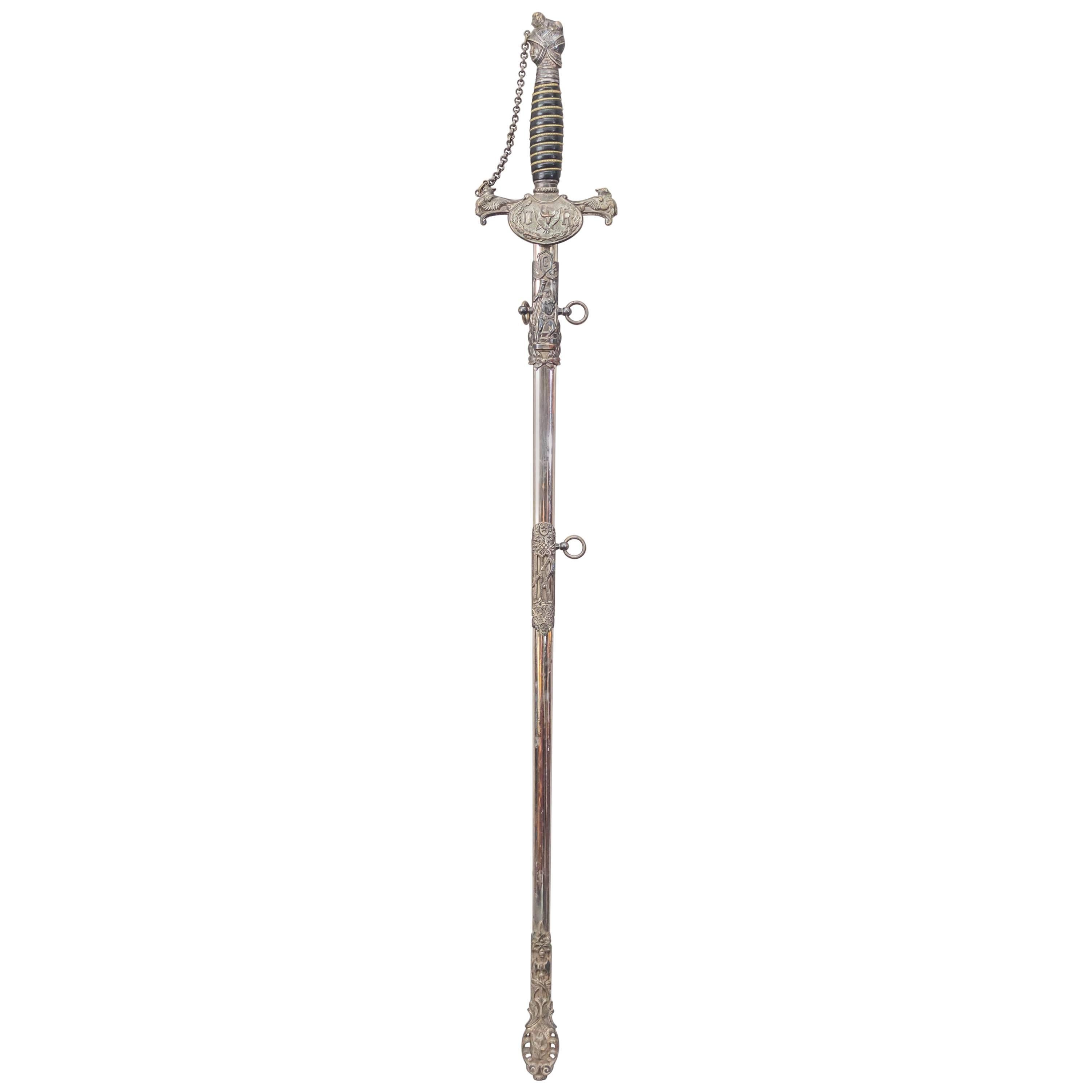 Fraternal Order Sword, circa 1920s